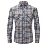 Plaid shirt M5 Brushed Plaid Shirt