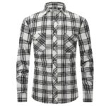 Plaid shirt M5 Brushed Plaid Shirt