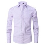 Solid-colored shirt H-8868