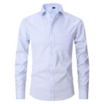 Solid-colored shirt H-8868