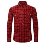 Plaid shirt M5 Brushed Plaid Shirt