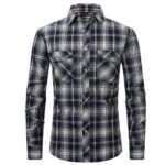 Plaid shirt M5 Brushed Plaid Shirt