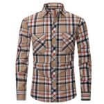 Plaid shirt M5 Brushed Plaid Shirt