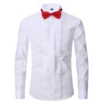 Solid-colored shirt H-550 Buttonless Formal Shirt