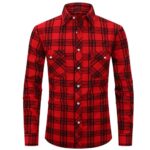 Plaid shirt M5 Brushed Plaid Shirt