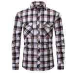 Plaid shirt M5 Brushed Plaid Shirt