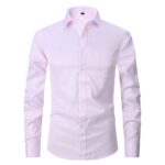Solid-colored shirt H-8868