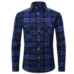 Plaid shirt M5 Brushed Plaid Shirt