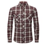 Plaid shirt M5 Brushed Plaid Shirt