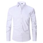 Solid-colored shirt H-8868