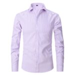 Solid-colored shirt H-8868
