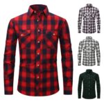 Plaid shirt M5 Brushed Plaid Shirt