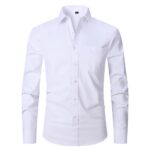Solid-colored shirt H-8868