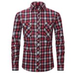 Plaid shirt M5 Brushed Plaid Shirt