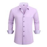 Solid-colored shirt 2-761 Contrast-Color Shirt