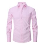 Solid-colored shirt H-8868