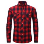 Plaid shirt M5 Brushed Plaid Shirt