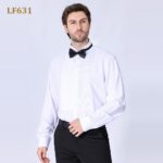 Solid-colored shirt LF631 Button-Down Formal Dress Shirt