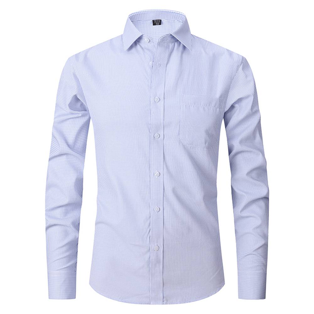 Solid-colored shirt H-8868