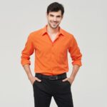 Solid-colored shirt W7 Business Shirt